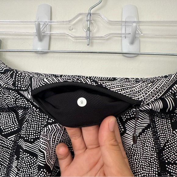 Lululemon Pace Rival Crop Luxtreme Dottie Tribe Leggings - Picture 8 of 11